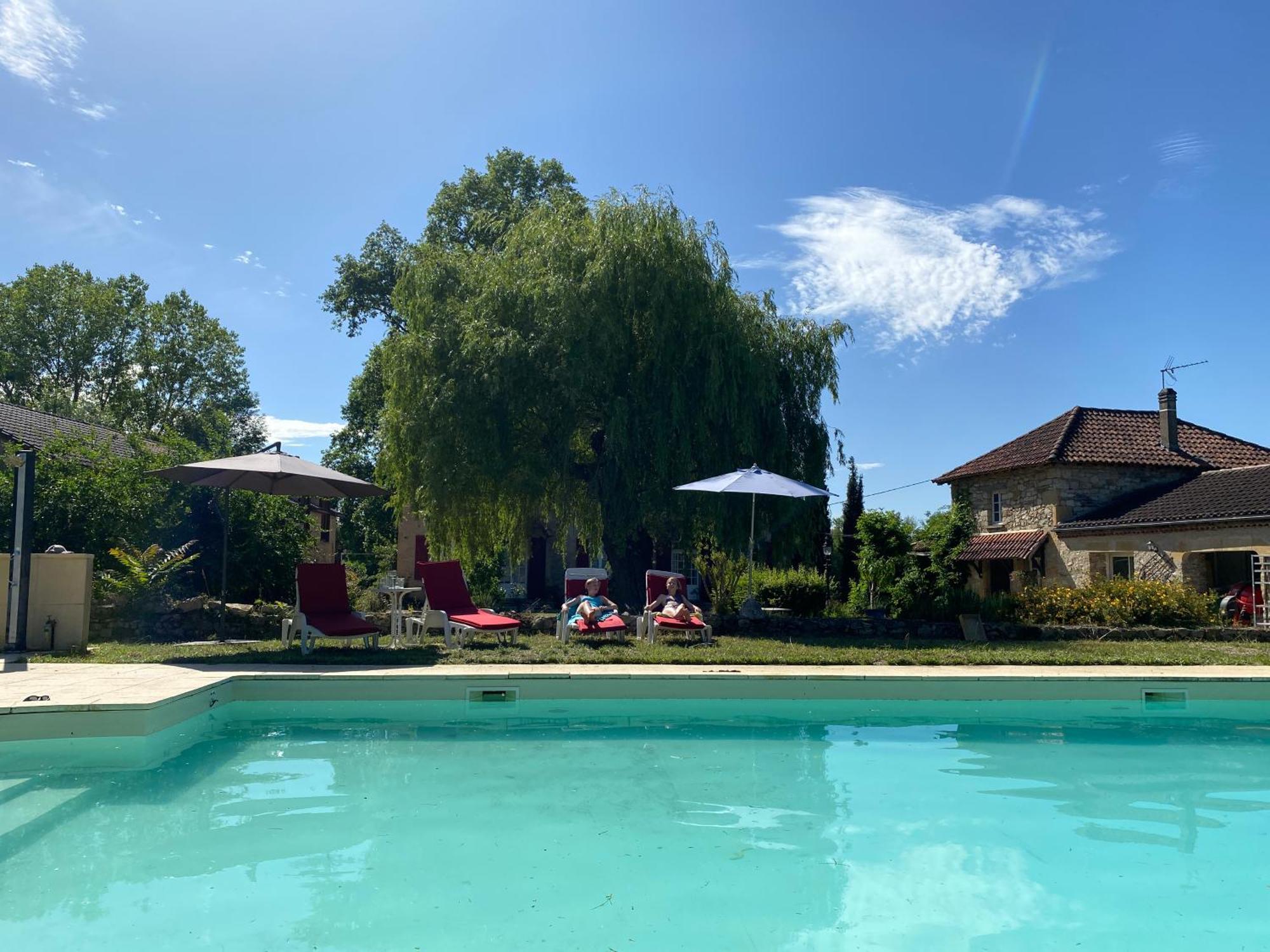 Sfeervol Vakantiehuis Op Landgoed Aan De Dordogne Villa Prudhomat Ngoại thất bức ảnh