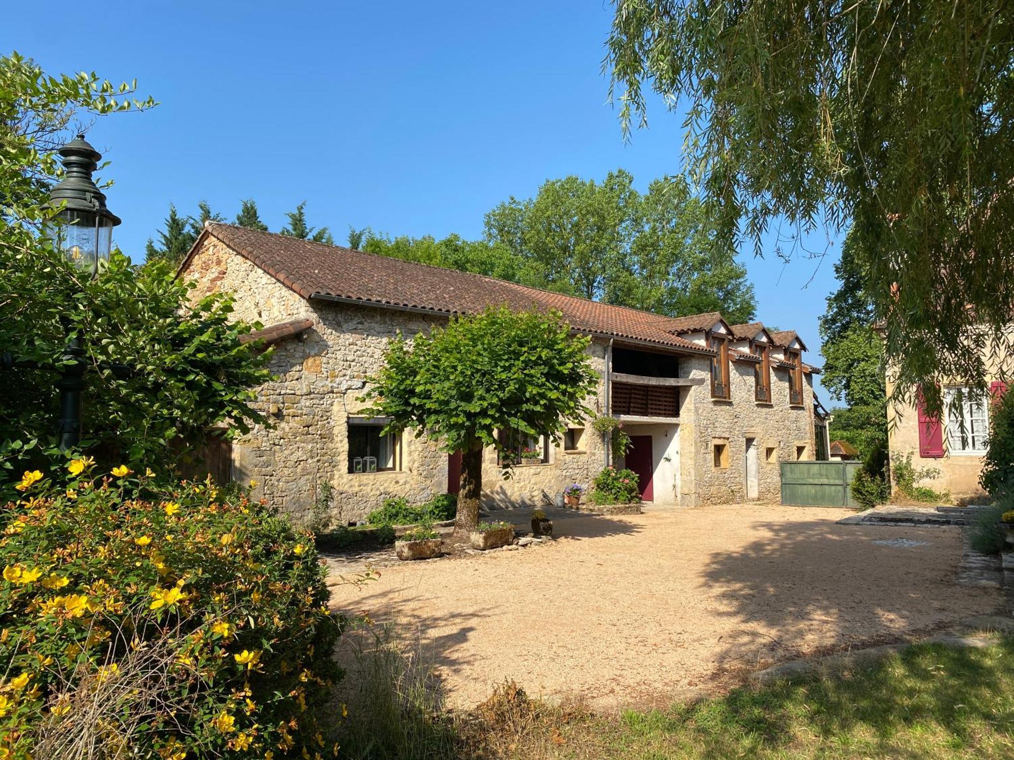 Sfeervol Vakantiehuis Op Landgoed Aan De Dordogne Villa Prudhomat Ngoại thất bức ảnh